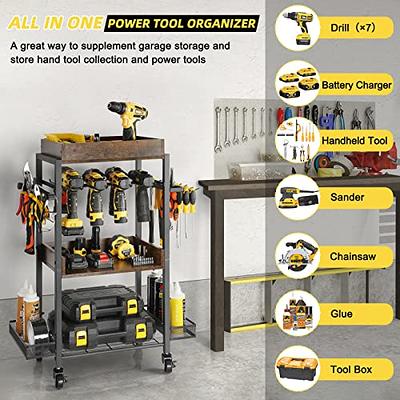 Power Tool Organizer Garage Storage Organization Shelving Tool