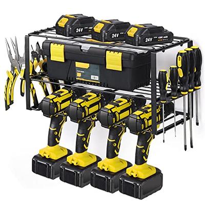 Mayouko Pliers Organizer Rack, 2 Rack, Wrench Hand Tool Holder, Tool Box Storage and Organization Holder, Stores Spring Loaded, 15 Slots, Plier