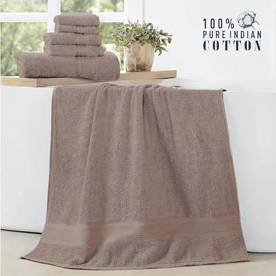 Luxury Bath Towel Set,2 Large Bath Towels,2 Hand Towels,2