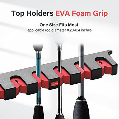 Horizontal Fishing Rod Holder Store 6 Rods Or Fishing Rod Combos