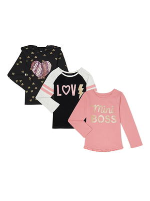 Cooraby 3 Pack Toddler and Baby Girls Winter Hoodies Full-Zip Fleece  Sweatshirt Hoodies Hooded Sports Jacket with Pocket