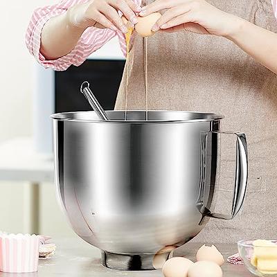 5 Quart Stainless Steel Mixer Bowl for KitchenAid Classic, &Artisan Series  4.5-5 QT Tilt-Head Mixer, Fits for K45SS, KSM70, KSM90 KSM150, KSM155,  KSM165, Polished Surface, Handle, Dishwasher Safe - Yahoo Shopping