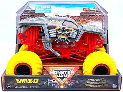 Year 2021 Monster Jam 1:24 Scale Die Cast Official Truck - Breaking World  Record MAX-D MAXIMUM DESTRUCTION with Monster Tires and Working Suspension