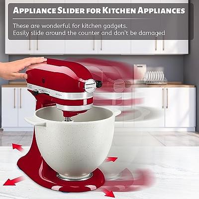 Bamboo Appliance Sliders for Kitchen Small Appliances - Counter