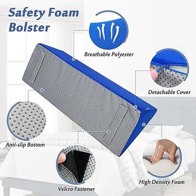 Bed Rail Pillow Soft Foam Bolster Bed Rails for Elderly Adults Fall  Protector Medical Bedside Safety Assisting Rail Bed Bumper Wedges for  Elderly Positioning Hospital Bed Rail Padding Cushion - 1PCS 