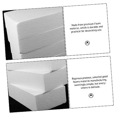 6 Pack Foam Cube Squares for Crafts - Polystyrene Blocks for DIY, Floral  Arrangements, Arts Supplies (4 x 4 x 4 in, White)