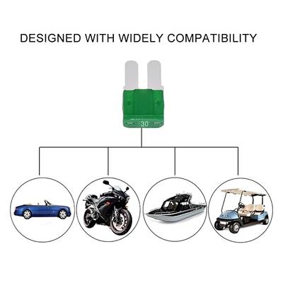  MuHize 4 Types Fuse Taps - Upgraded 12V Add-a-Circuit