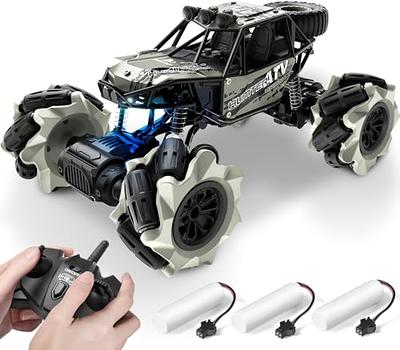 Double E DOUBLE E Remote Control Car for Girls 1/12 Scale Monster Trucks  Dual Motors Off Road RC Trucks, Girls Toys Gifts for Girls Daugh