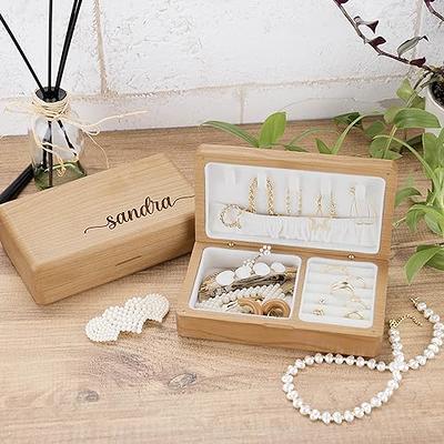 Personalized Engraved Name Jewelry Box, Personalized Gifts