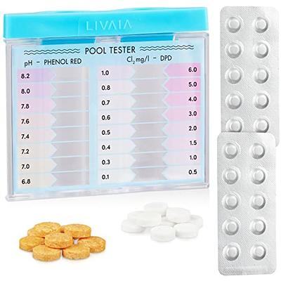 Rapid Blue Dissolvable Blue Dye Tablets for Toilet Leak Detection & Drug  Tests, Multi-Use Leak Detection Drug Adulteration Prevention - 100 Tablets