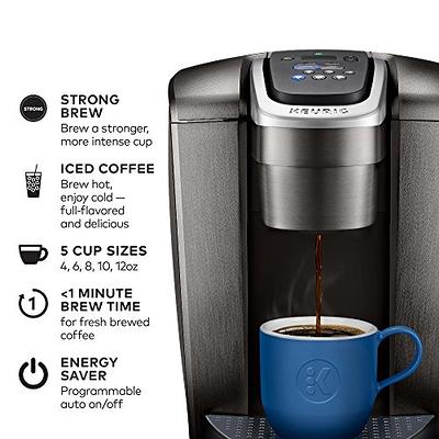 Keurig K-Slim + ICED Single Serve Coffee Maker, Brews 8 to 12oz. Cups,  Gray: Home & Kitchen 