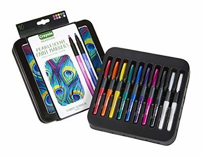  Crayola Fabric Marker Classpack, Ten Assorted Colors