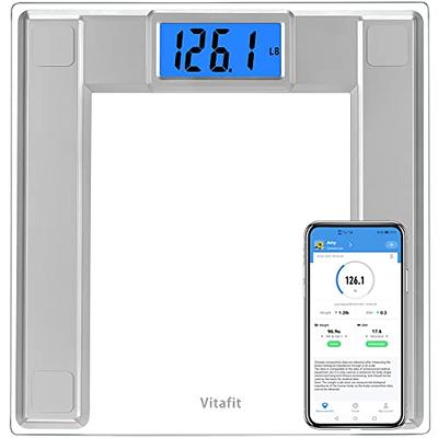 Vitafit Digital Body Weight Bathroom Scale, Focusing  