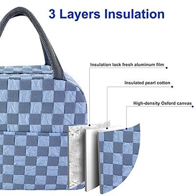 Mziart Cute Lunch Bag for Women Men, Aesthetic Lunch Bag Reusable Insulated  Lunch Tote Bag Kawaii Lunch Box Container Waterproof Lunch Cooler Bag for  Work Office Travel Picnic (Blue) - Yahoo Shopping