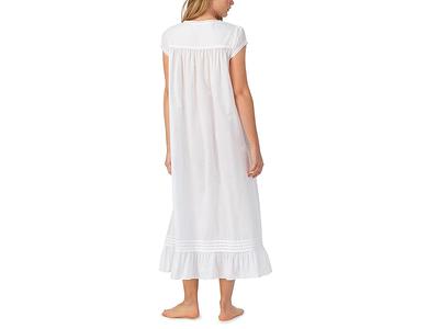 Eileen West Cap Sleeve Waltz Gown (White) Women's Pajama - Yahoo Shopping