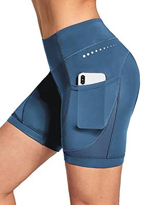 BALEAF Women's 4D Padded Bike Shorts Cycling Underwear with Padding Pockets Bicycle  Pants Biking Tights Spin Gear Clothes Blue II M - Yahoo Shopping