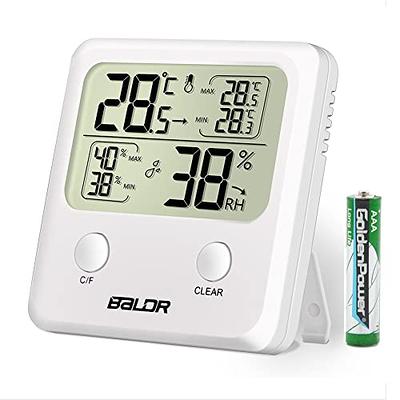 gANGSHI Cute Electronic Thermometer, Water Drop Electronic Indoor  Temperature and Humidity Meter Monitor Indoor Small Room Thermometer Gauge  for Home Room - Yahoo Shopping