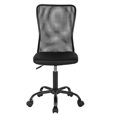 Vinsetto Modern Black Mesh Computer Chair with Back Support 921-249