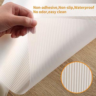 Anoak Shelf Liner Cabinet Liner, Non Adhesive Drawer Liner, Washable 12  Inch x 20 FT(240 Inch) Waterproof Durable Non-Slip Shelf Liner for Kitchen