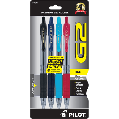 Pilot FriXion Clicker Ball Erasable Gel Pens Fine Point 0.7 mm Assorted  Barrel Colors Assorted Ink Colors Pack Of 8 Pens - Office Depot