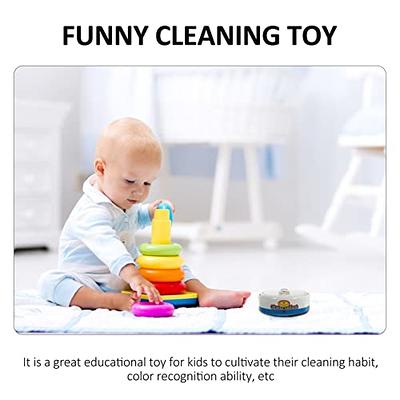 simulation funny cleaning trolley toy play