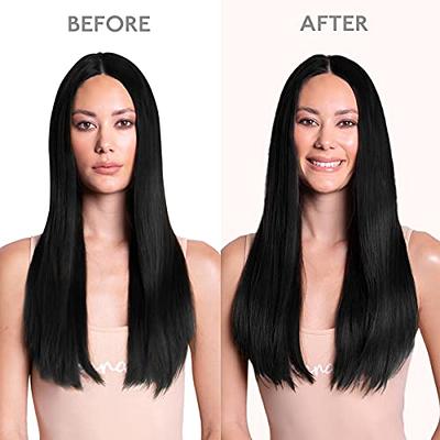  WENNALIFE Seamless Clip In Hair Extensions, 20 Inch 150g 7pcs  Natural Black Hair Extensions Clip in Human Hair Invisible PU Skin Weft  Natural Remy Human Hair Extensions : Beauty 