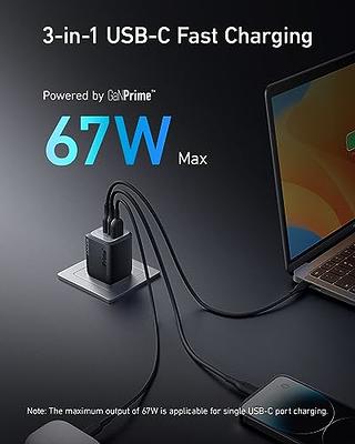 Anker 737 Power Bank PowerCore 24K with 67W USB-C Charger