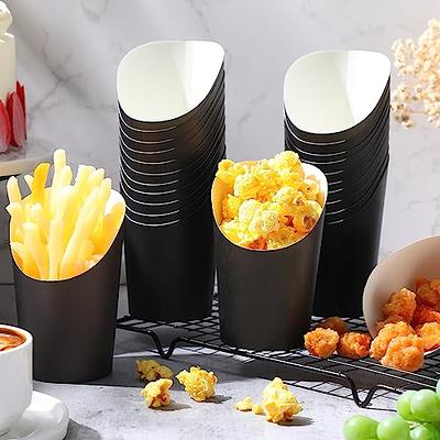 Paper Cups French Cones Holder Food Charcuterie Popcorn Fry For