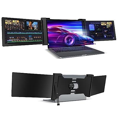 Dual Portable Triple Fold 1080P IPS FHD Monitor Screen Extender