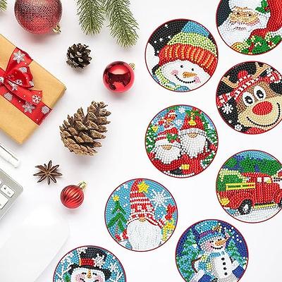 8 PCS Diamond Painting Coaster Kits with Holder,Christmas Winter Snowman Diamond  Art Coasters 5D Diamond Painting Kits for Adults, Beginners, Kids Diamond  Art Craft Supplies Christmas Gift - Yahoo Shopping