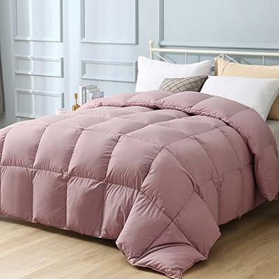 Feather Down Comforter King, Beautiful Pinch Pleat Duvet Insert