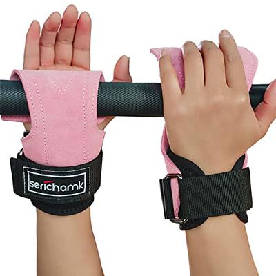 Knchy Weight Lifting Wrist Hooks Straps for Men Women, Thicken