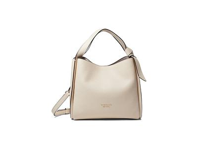 Knott Medium Crossbody Tote Cream, CROSSBODIES