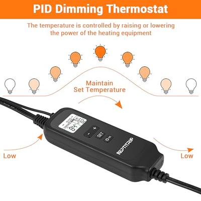 REPTITRIP Reptile Dimming Thermostat, Reptile Thermostat for Heat