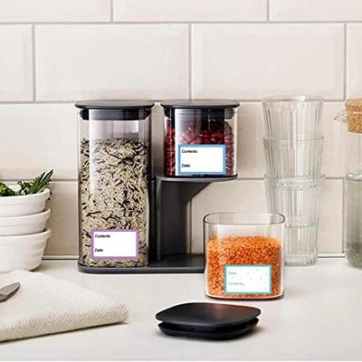 Self-adhesive Labels Spice Jars, Self-adhesive Kitchen Jars