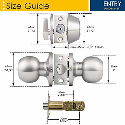 home improvement direct 5 Pack Deadbolt and Door Knob Set Single