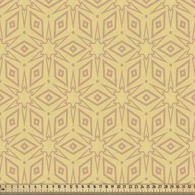  Ambesonne Vintage Fabric by The Yard, Moroccan Ceramic