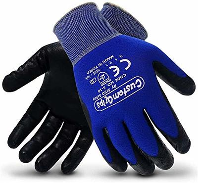 212 Performance Gloves AXDG-16-008 AX360 Dotted Grip Nitrile-Dipped Work Glove, 12-Pair Bulk Pack, Small