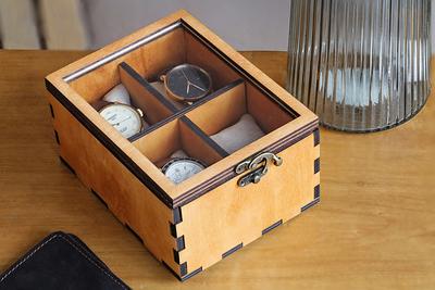 Wooden Watch Box, Engraved Wood Box For Men, Wooden 6, Wooden Jewelry Box,  Mens Gift, Personalized Watch Storage Box - Yahoo Shopping