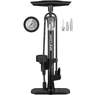 GOBKO Bike Floor Pump,Floor Bicycle Pump with Both Presta and Schrader Bicycle  Pumps Valves High Pressure 160Psi Multi-Purpose Portable Air Pump for Road  Bike MTB Sports Balls 