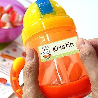  Waterproof Baby Bottle Labels for Daycare Supplies
