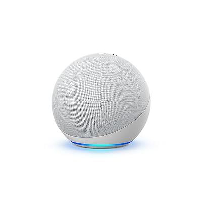 Echo (4th Gen) | With premium sound, smart home hub, and Alexa | Glacier  White