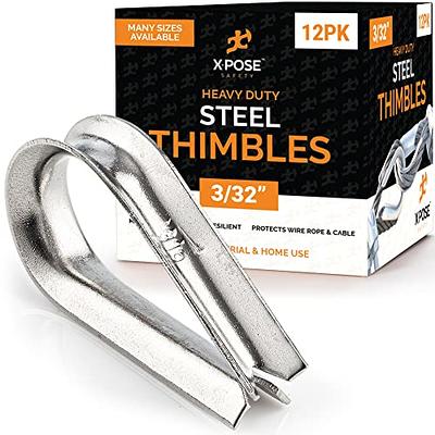 1/8 Thimbles | Thimbles fit 3/32-1/8 Steel Aircraft Cable 