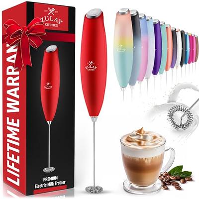 Nahida Handheld Milk Frother for Coffee, Rechargeable Electric