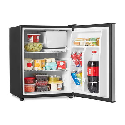 BLACK+DECKER 2.5-Cu. Ft. Compact Refrigerator - Stainless Steel, One Size,  Stainless Steel - Yahoo Shopping