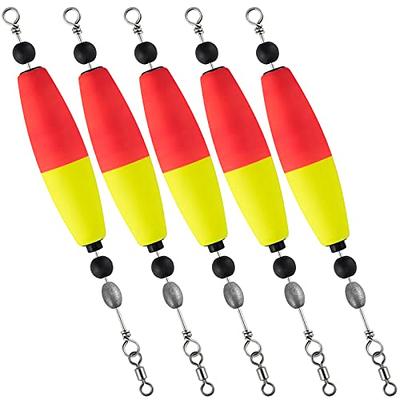  Dr.Fish 5 Pack Popping Cork Floats Foam Float Fishing Bobbers  for Carolina Rig Freshwater Saltwater Fishing Tackle Accessories for Bass  Catfish Speckled Trout Redfish Flounder : Sports & Outdoors