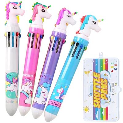 Kolewo4ever 24 Pieces Multicolor Ballpoint Pens 10-in-1 0.5mm Retractable  Ballpoint Cartoon Pens Dinosaur Pens Unicorn Pens for Office School  Supplies Students Gift - Yahoo Shopping