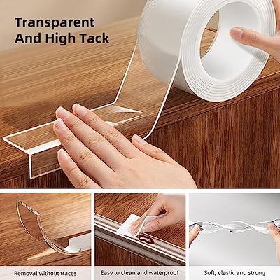 4Pcs Clear Corner Protectors Table Corner Guards, Baby Proofing,  Transparent Edge Corner Edge Protection for Desk Cupboard Right Angle 