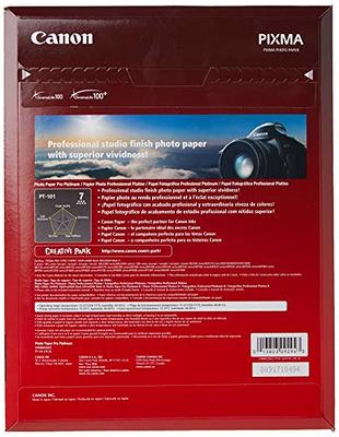 Canon 2768B022 Photo Paper Pro Platinum, 8.5 x 11 Inches, 20 Sheets - Yahoo  Shopping