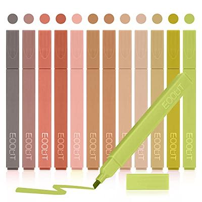 YISAN Pastel Aesthetic Highlighters,Soft Chisel Tip Bible Highlighter Pens  No Bleed Through Assorted 8 Colors for Journaling,Stationary Supplies,70245  - Yahoo Shopping